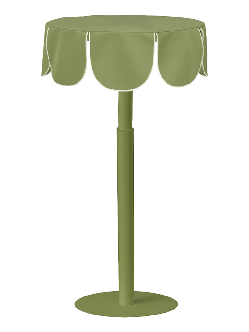 Комплект Стол "Да,капитан" Твист Фисташковое пралине + матча с белым кантом, велюр 