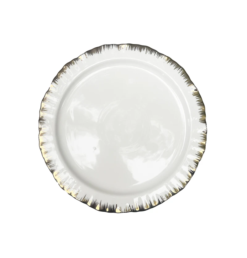 Порционная тарелка Подсолнух Золото С