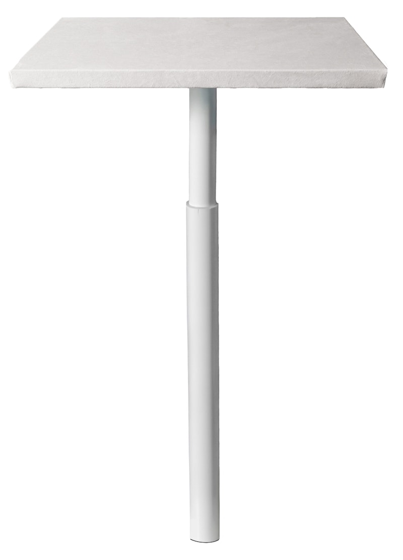 Стол коктейльный Твист Прямоугольный С, Рафаэлло + Млечный путь (телескопическая нога)