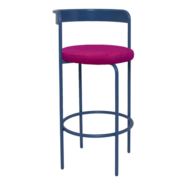 Стул барный Колори, Черничный йогурт + Манящая фуксия