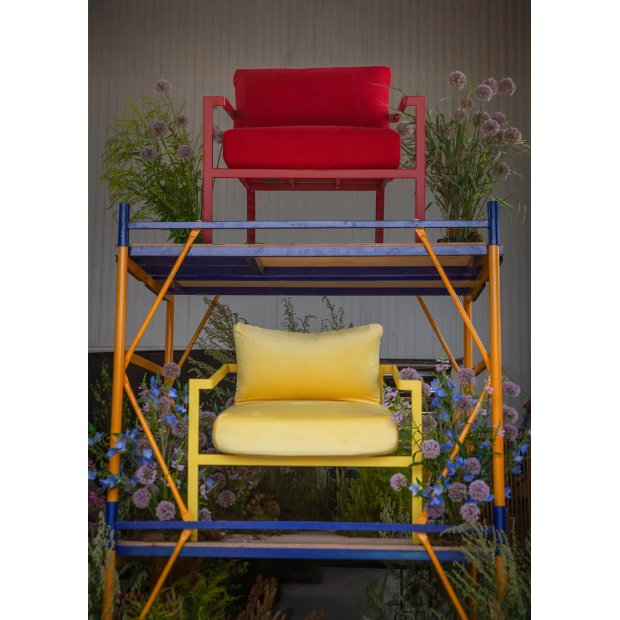 Кресло Хагги, Лимонный капкейк + Желтая субмарина - Фото миниатюра 3