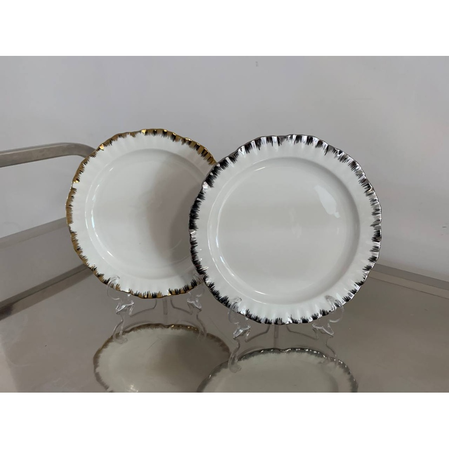 Порционная тарелка Подсолнух Серебро С - Фото миниатюра 6