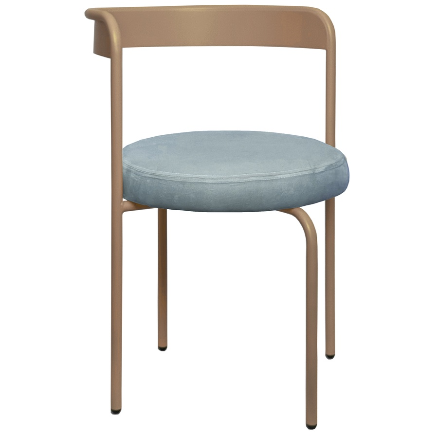 Стул Колори, Капучино + серо-голубой - Фото миниатюра 1