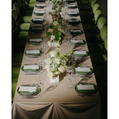 Салфетка из смесового льна, Монстера деликатесная - изображение 4