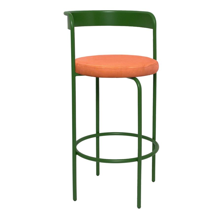 Стул барный Колори, Фисташковое пралине + Игривый персик - Фото миниатюра 1