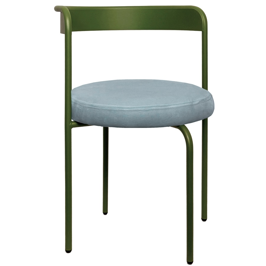 Стул Колори, Фисташковое пралине + серо-голубой - Фото миниатюра 1