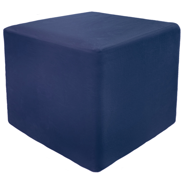 Пуф квадратный Точка, велюр, Дип Спейс