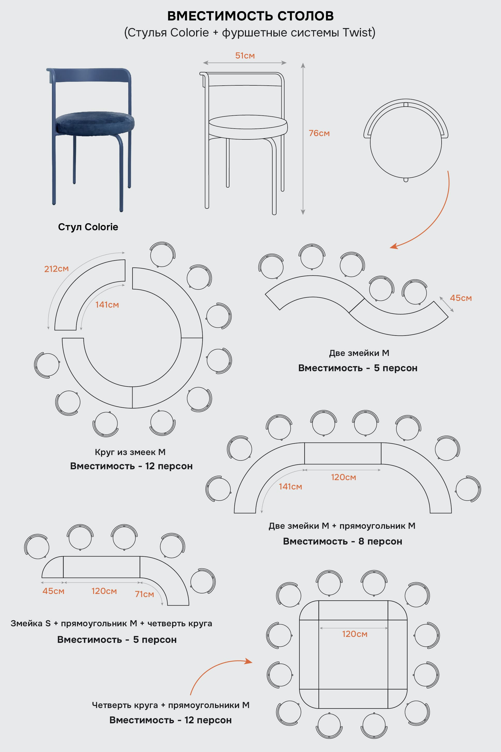 Стол коктейльный Твист Лепесток, Рафаэлло + Млечный путь (телескопическая "нога")