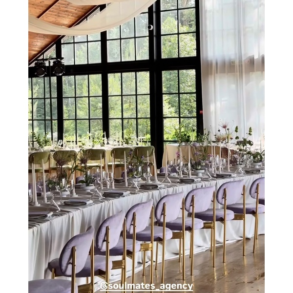 Стул Модерн Золото, Нежная орхидея - Фото 5