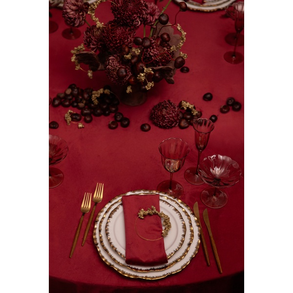 Порционная тарелка Подсолнух Золото С - Фото 6