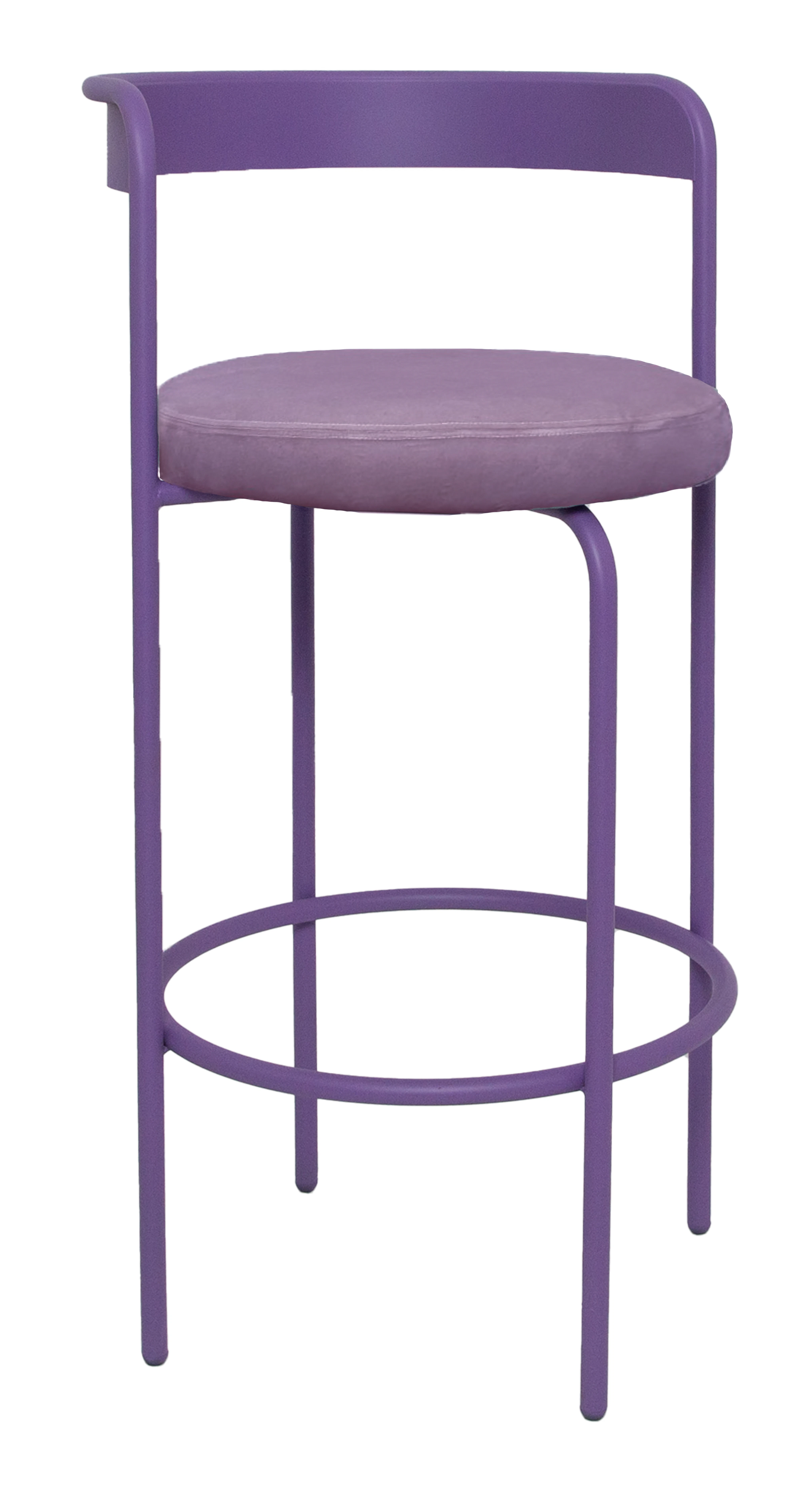 Стул барный Колори, Фиалковое мороженое + Нежная орхидея