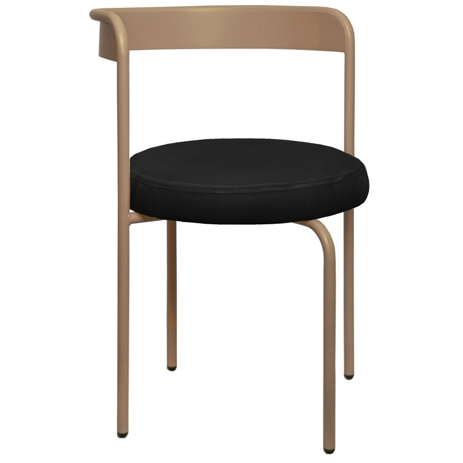 Стул Колори, Капучино + Черная ночь  - Фото миниатюра 1