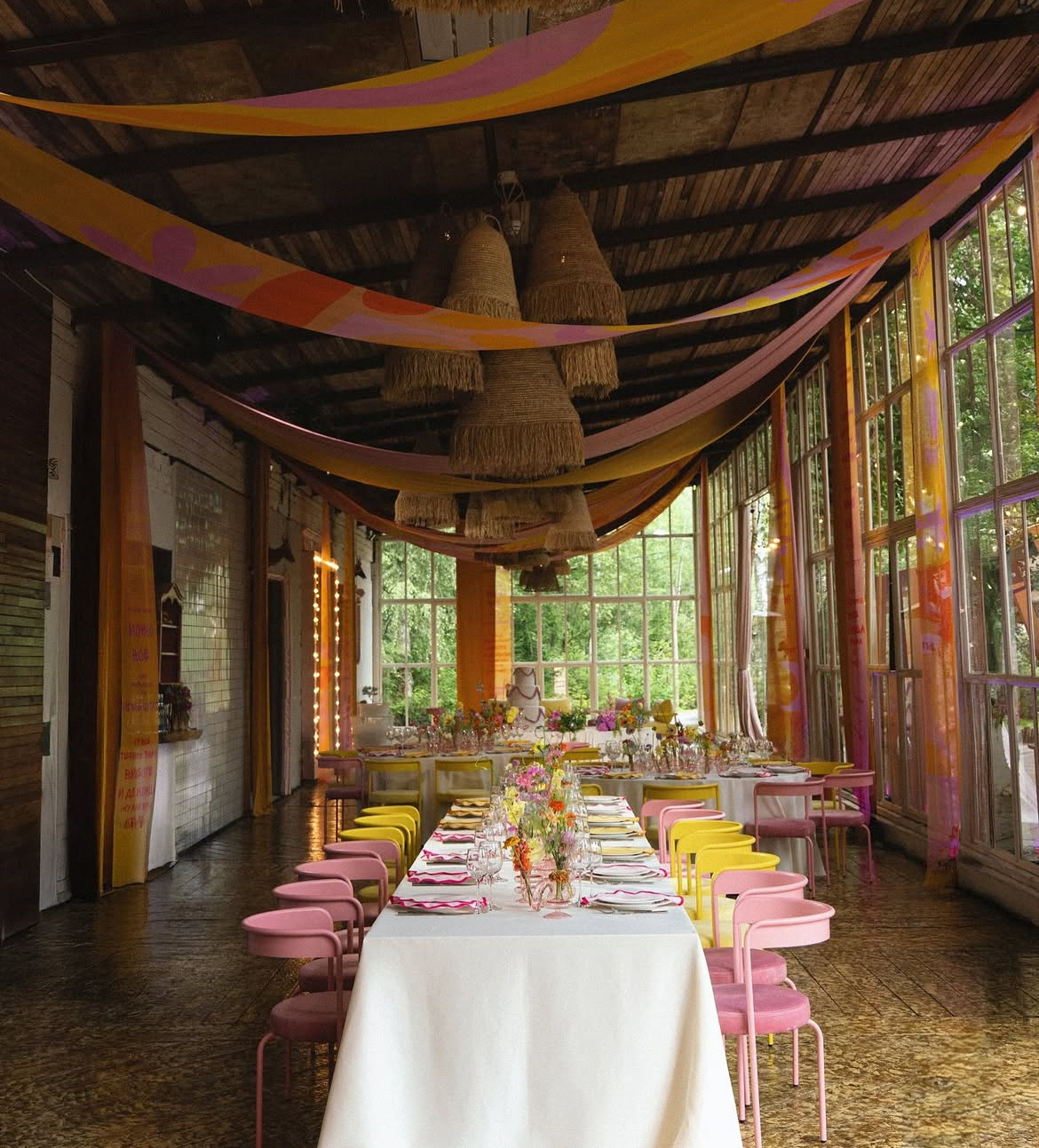 Стул Колори, Розовая помада + Куколка