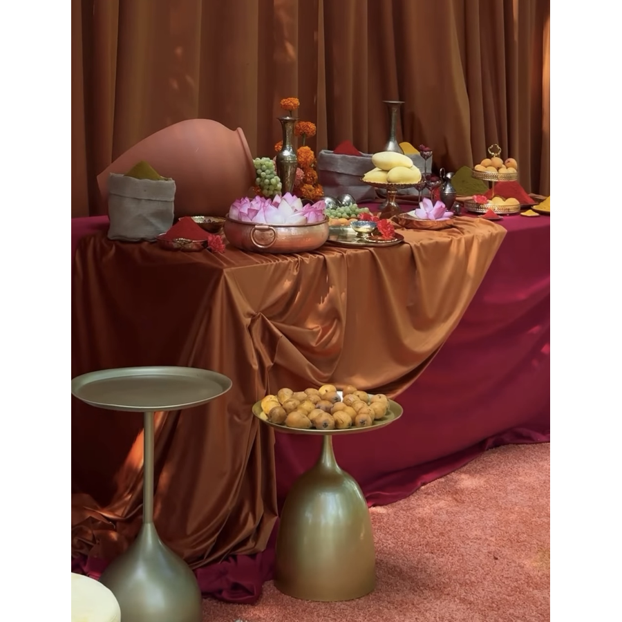 Столик журнальный Марокко Золото Л - Фото миниатюра 2