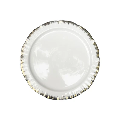Порционная тарелка Подсолнух Золото С