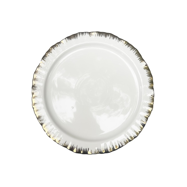 Порционная тарелка Подсолнух Золото С - Фото 1