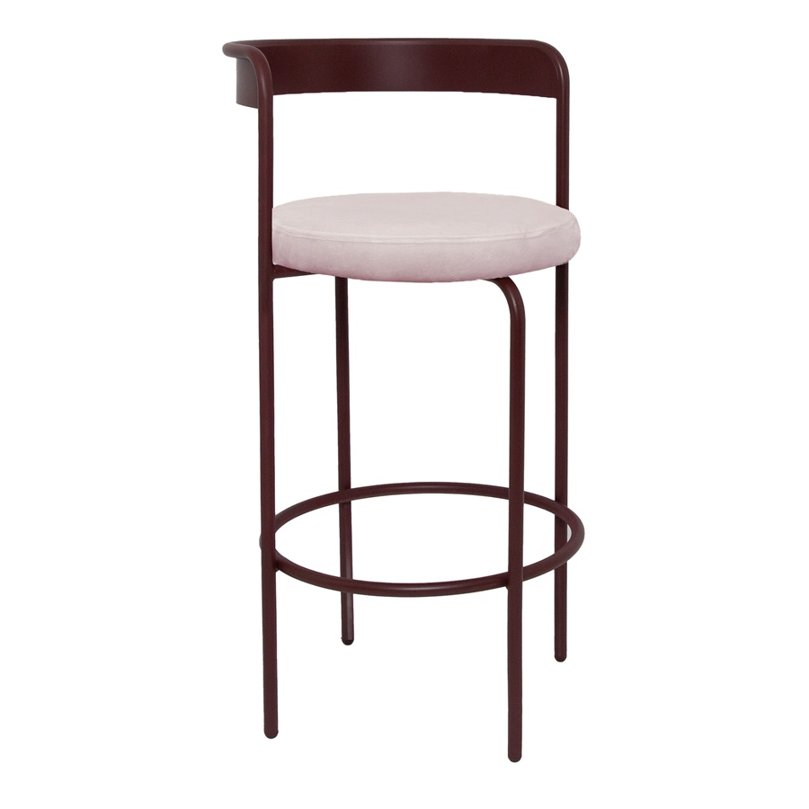 Стул барный Колори Бордо + Розовый кварц - Фото миниатюра 1