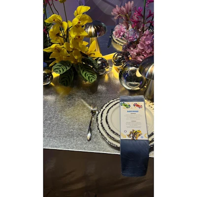 Порционная тарелка Подсолнух Серебро С - изображение 8