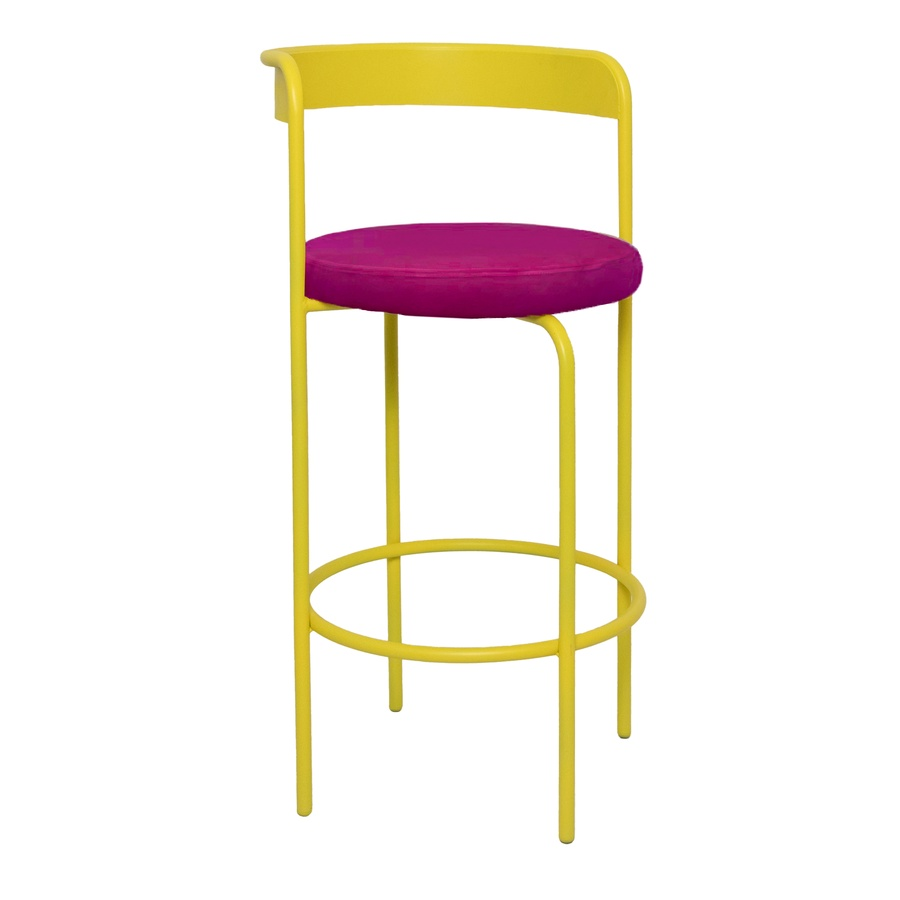 Стул барный Колори, Лимонный капкейк + Манящая фуксия - Фото миниатюра 1