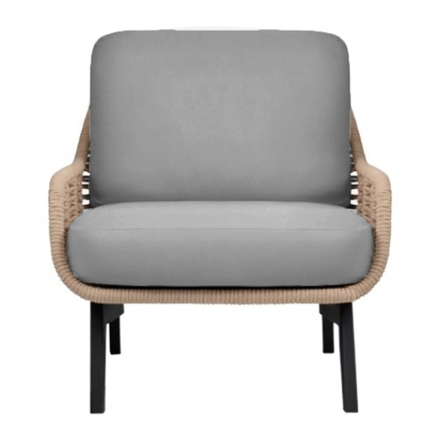 Кресол Ван Гог, серое - Фото миниатюра 1