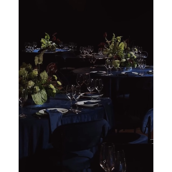 Скатерть велюр, круглая, сапфир - Фото 9