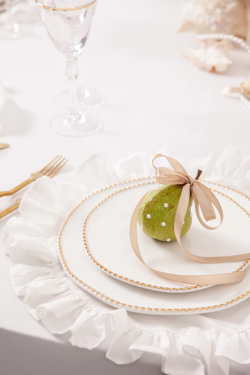 Сет тарелок Ожерелье С и М