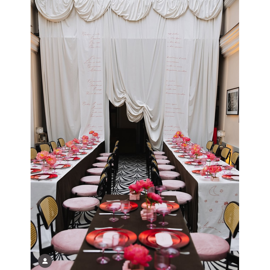 Стул Модерн Черный, Ротанг в черной раме + Розовая помада - Фото миниатюра 3