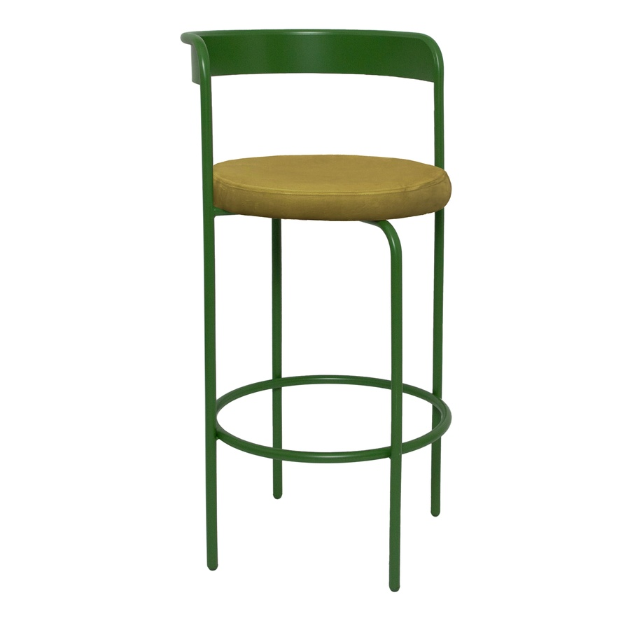 Стул барный Колори, Фисташковое пралине + Золотая охра - Фото миниатюра 1