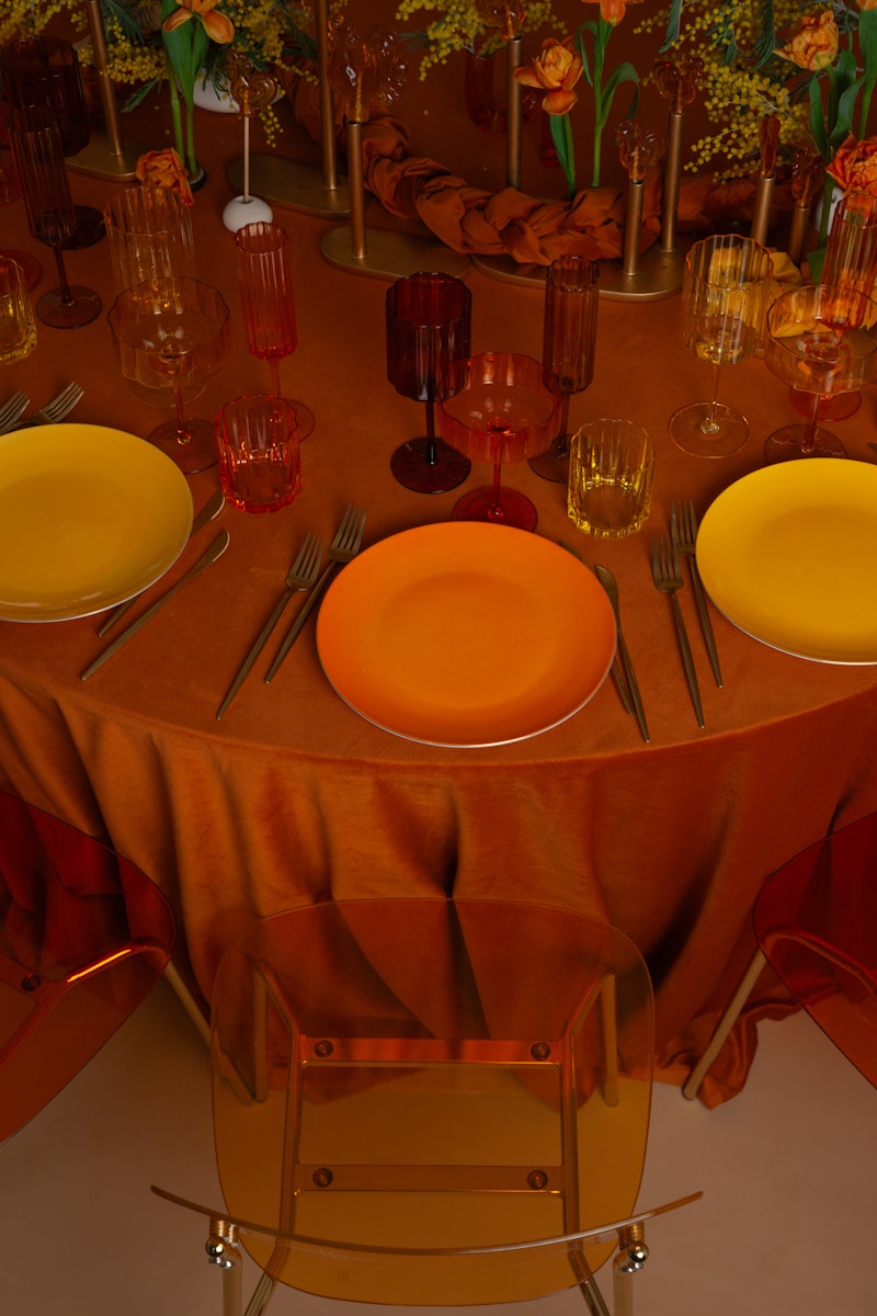 Тарелка ПИНТОН Фыквенный Треш  М