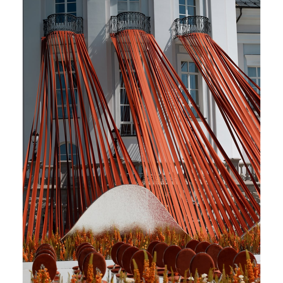 Стул Вашингтон Серебро, велюр терракотовый - Фото миниатюра 3