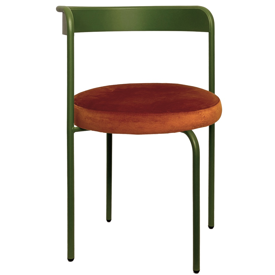 Стул Колори, Фисташковое пралине + Терракотовый - Фото миниатюра 1