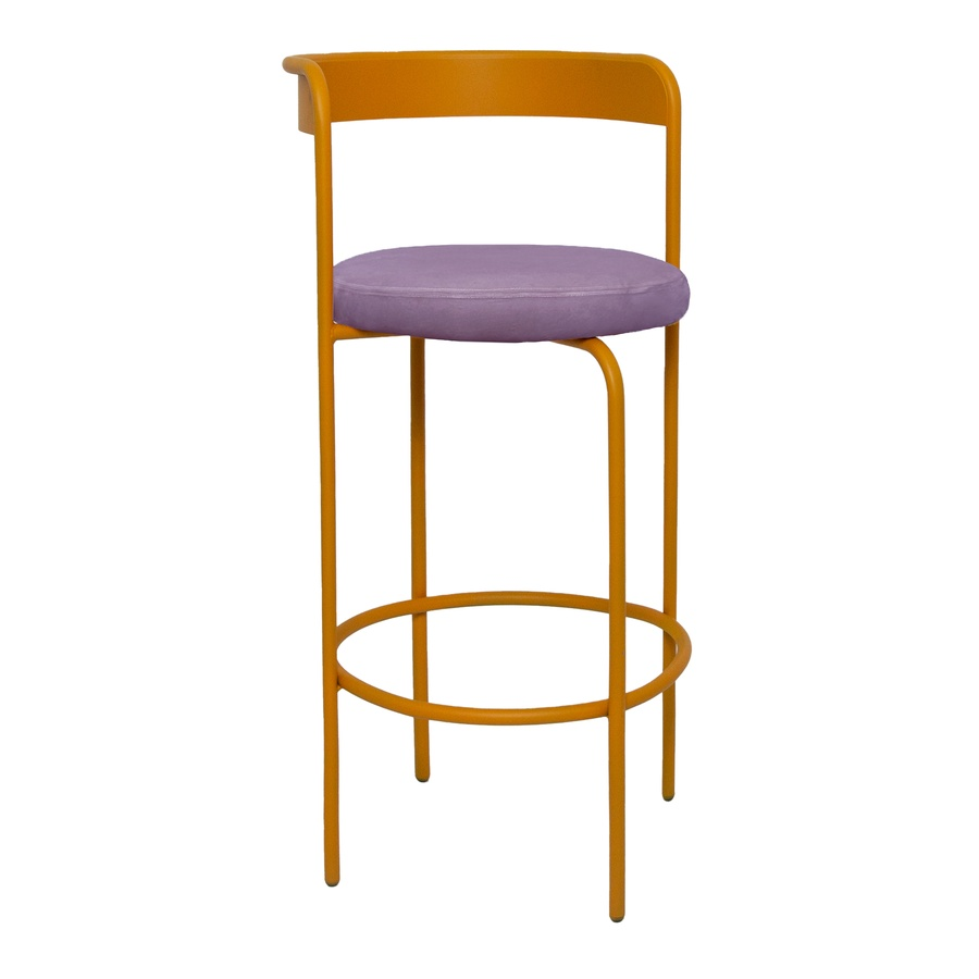 Стул барный Колори, Тыквенный тарт + Нежная орхидея - Фото миниатюра 1