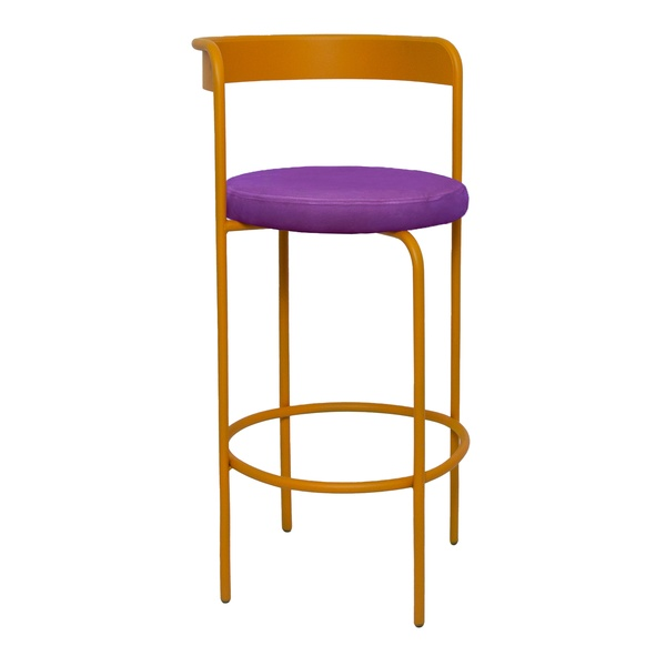 Стул барный Колори, Тыквенный тарт + Таинственный фиолетовый