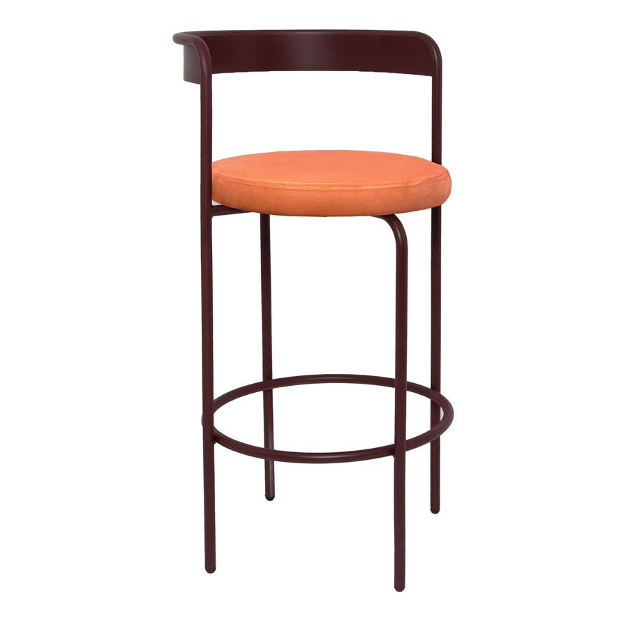 Стул барный Колори Бордо + Игривый персик - Фото миниатюра 1