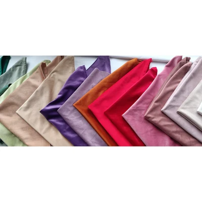 Салфетка велюр, красная Малиново-красный - изображение 3