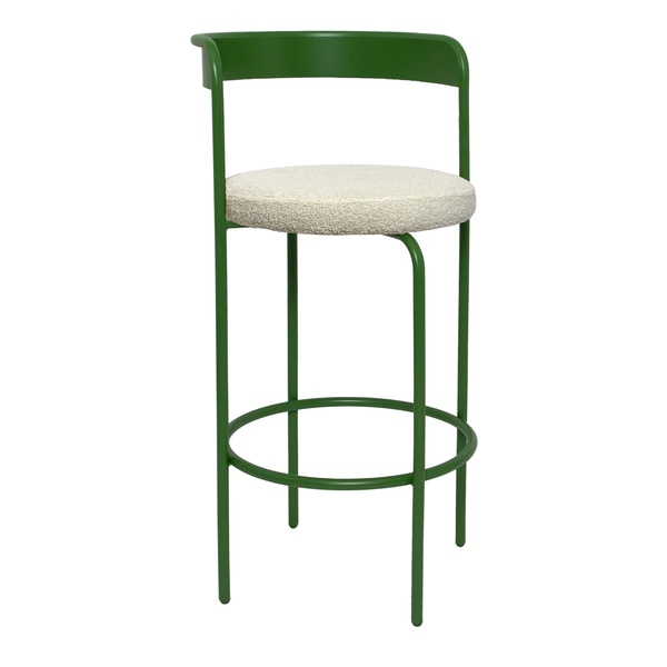 Стул барный Колори, Фисташковое пралине + Тедди