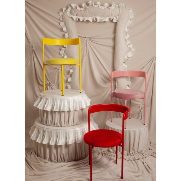 Стул Колори, Красный бархат + Малиново-красный - Фото 10