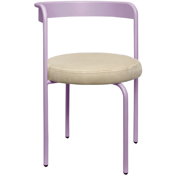 Стул Колори, Фиалковое мороженое + Кремовый бисквит