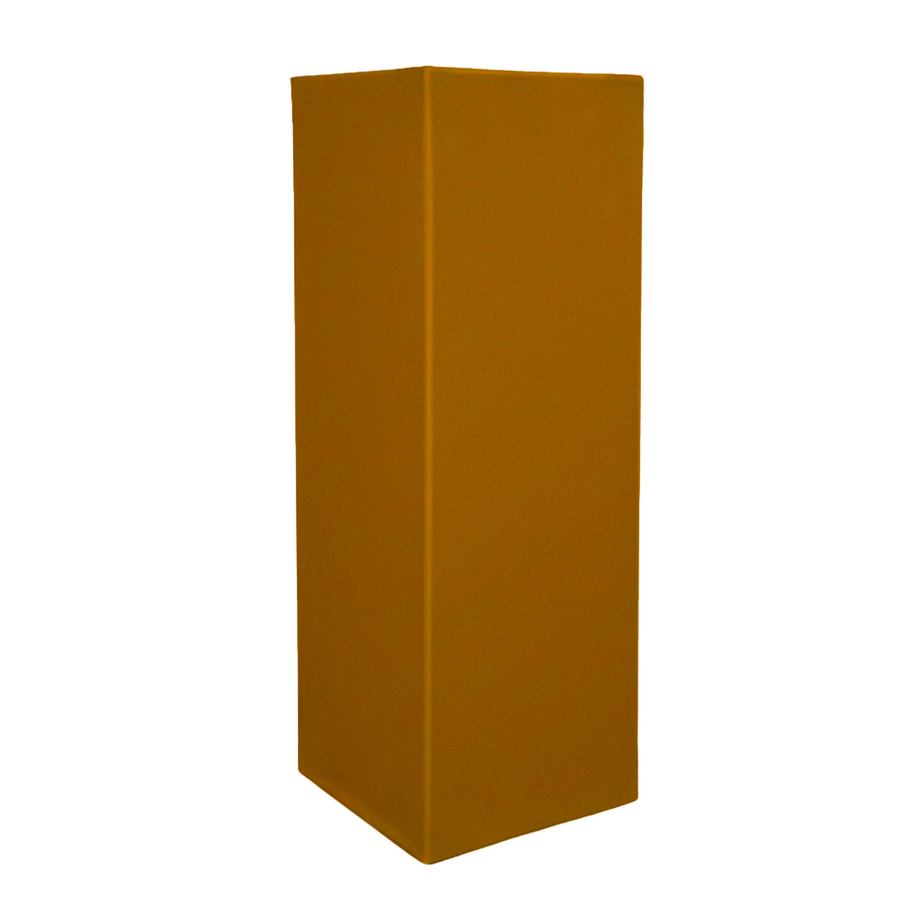 Колонна велюровая, терракотовая 120см  - Фото миниатюра 1