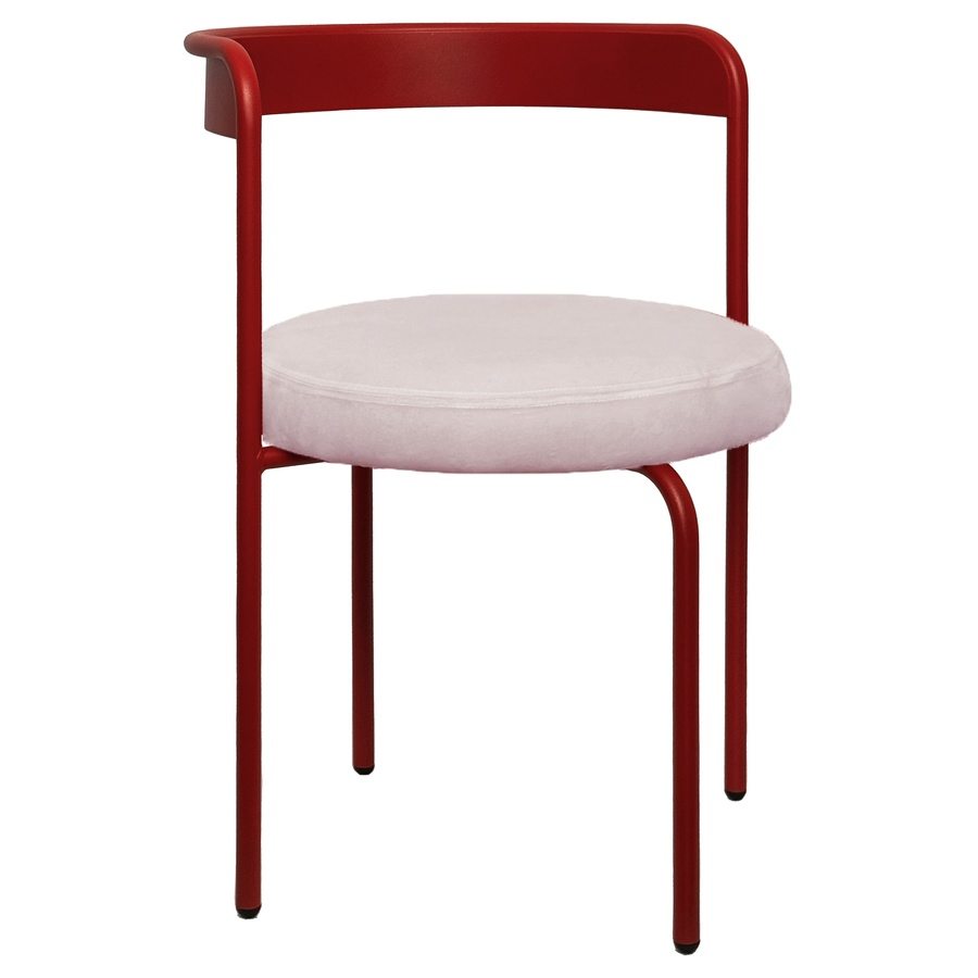 Стул Колори, Красный бархат + Розовая помада - Фото миниатюра 1