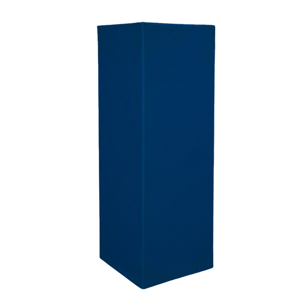 Колонна велюровая, глубокий синий 120см