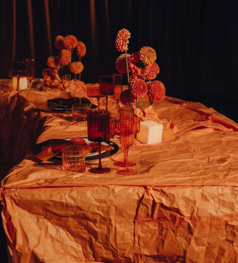 Сет бокалов Сквош Этюд в оранжевом