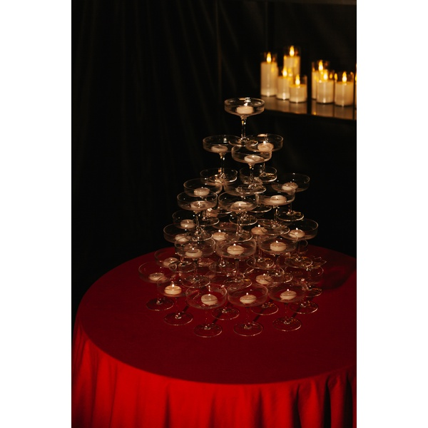 Скатерть велюр, круглая, Малиново-красный - Фото 3