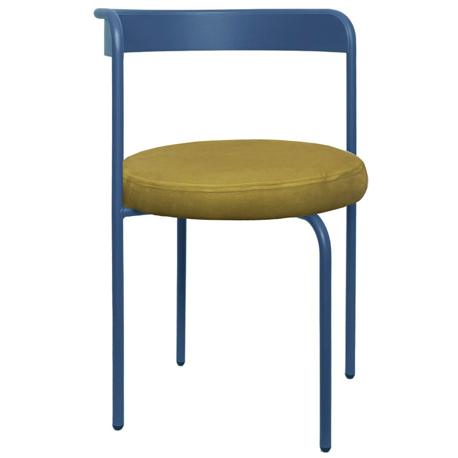 Стул Колори, Черничный йогурт + Золотая охра - Фото миниатюра 1