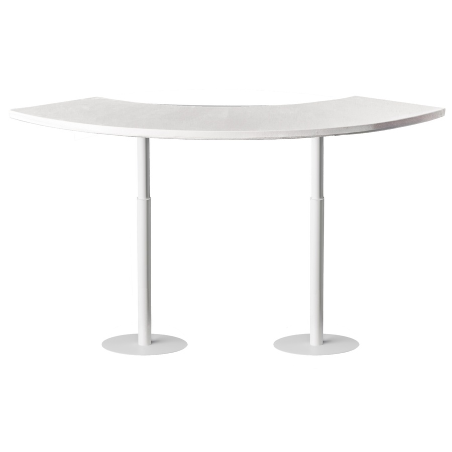 Стол коктейльный Твист Змейка М, Рафаэлло + Млечный путь (телескопические ноги) - Фото миниатюра 1