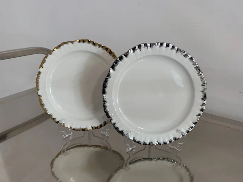 Порционная тарелка Подсолнух Золото С