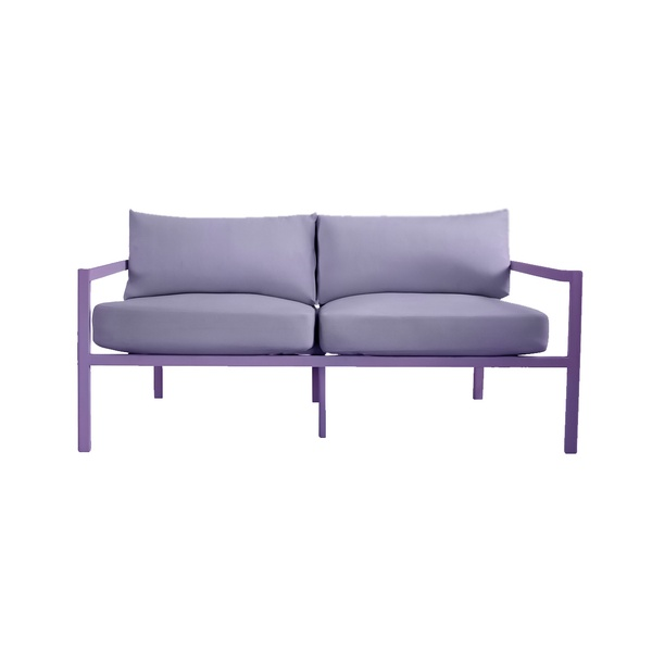 Диван Хагги М, Фиалковое мороженое + Нежная орхидея