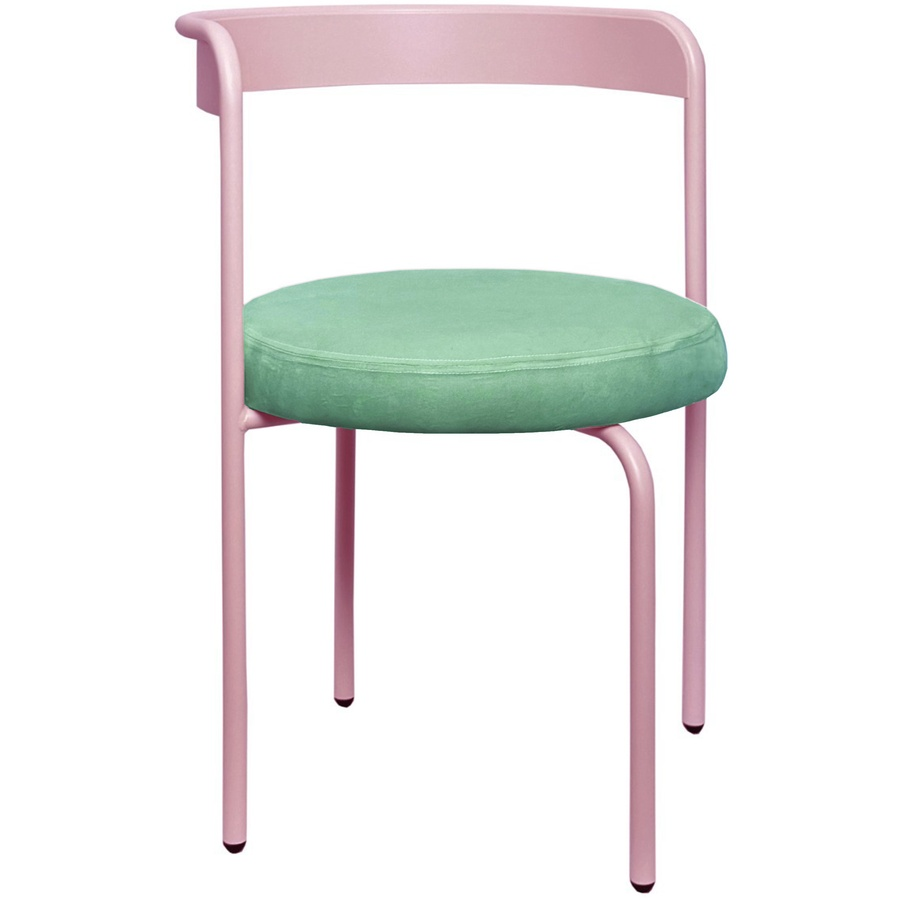 Стул Колори, Розовая помада + Мятный - Фото миниатюра 1