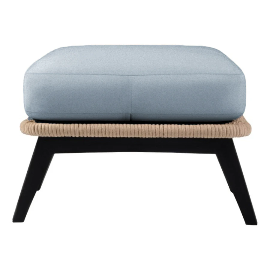 Пуф Ван Гог серо-голубой