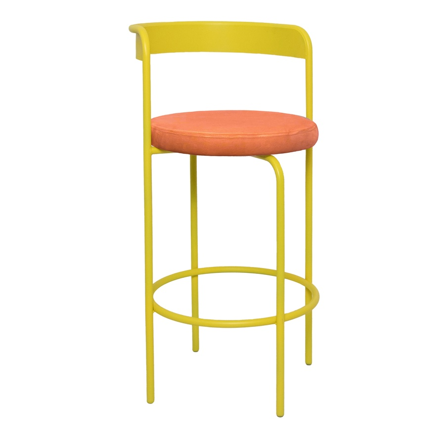 Стул барный Колори, Лимонный капкейк + Терракотовый - Фото миниатюра 1